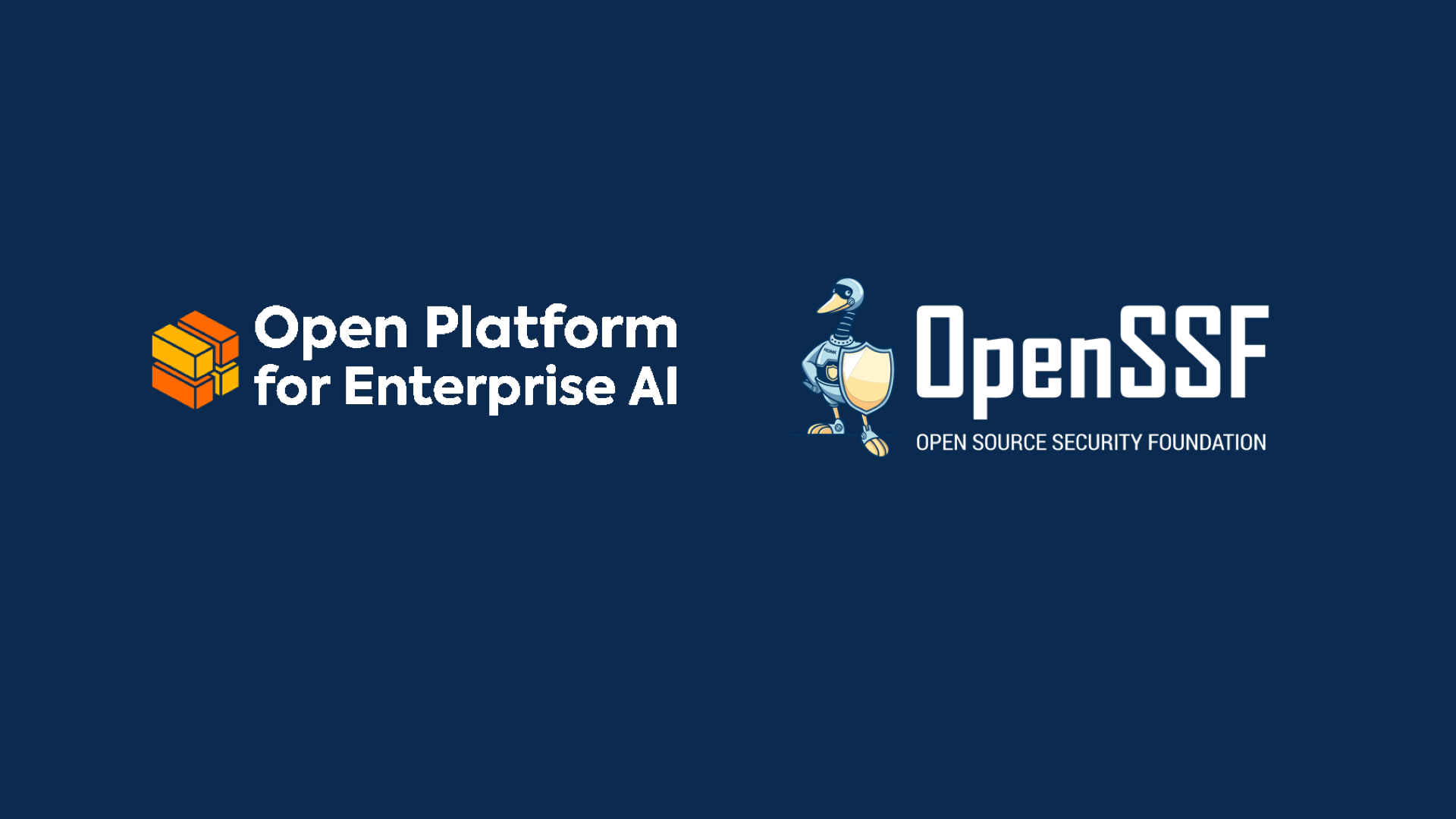 OpenSSF and OPEA Community Leadership